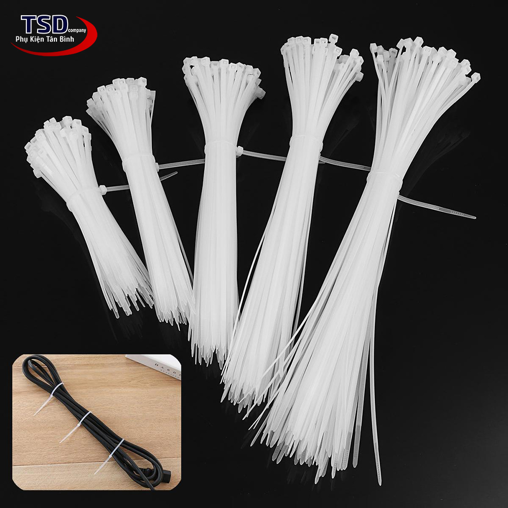 100 Dây Rút Nhựa Siêu Chắc Giá Rẻ
