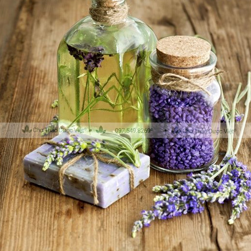 Bột hoa oải hương 500g, hoa lavender, bột huân thảo, thơm mịn, kháng khuẩn
