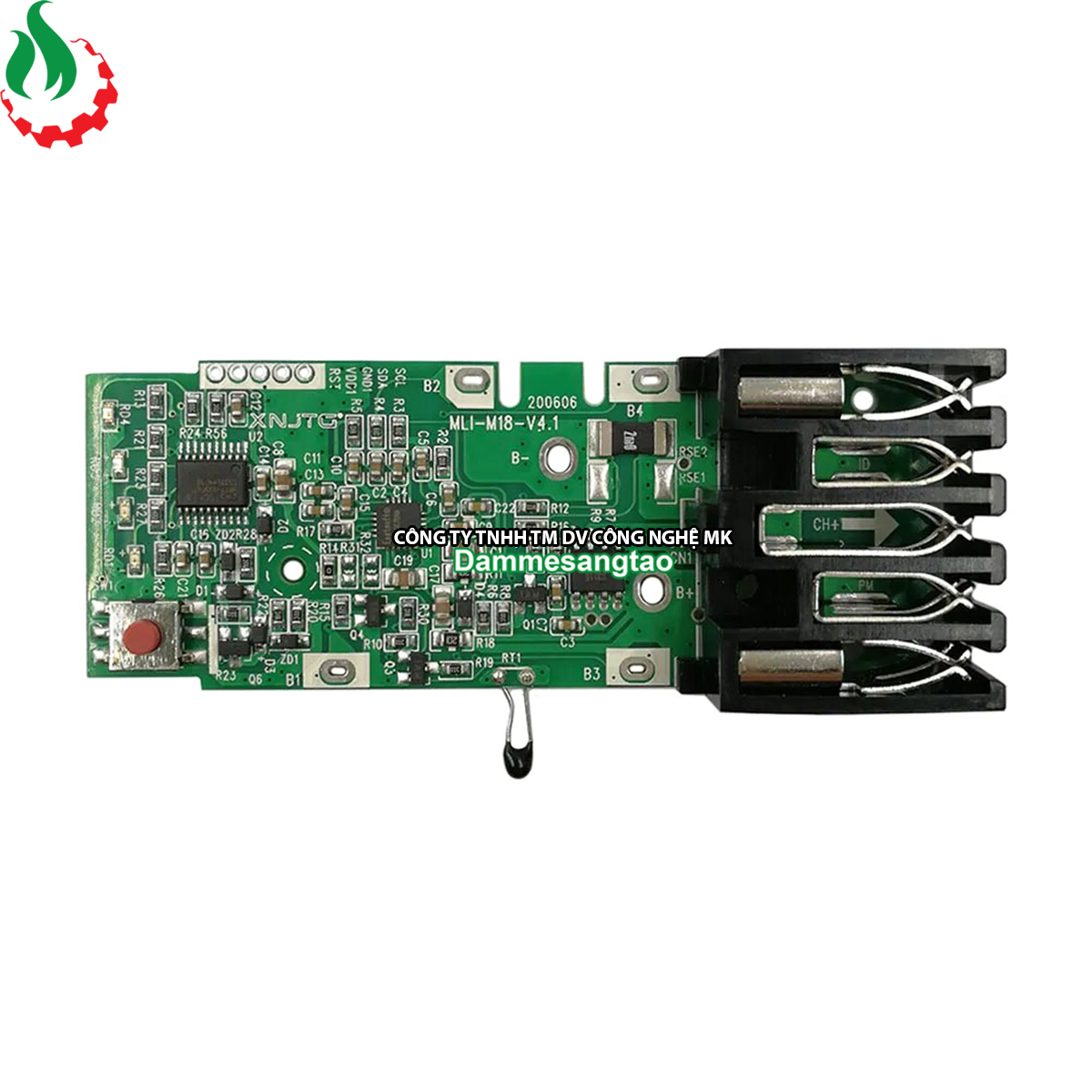 Mạch pin milwaukee 18v 5s li-ion 3.7v nhận sạc zin