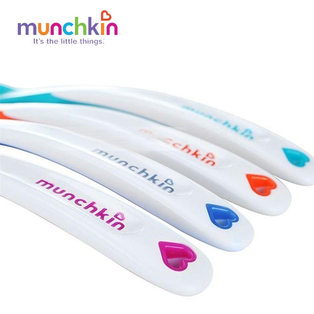 Thìa báo nóng Munchkin cho bé ăn dặm (Có tách lẻ)