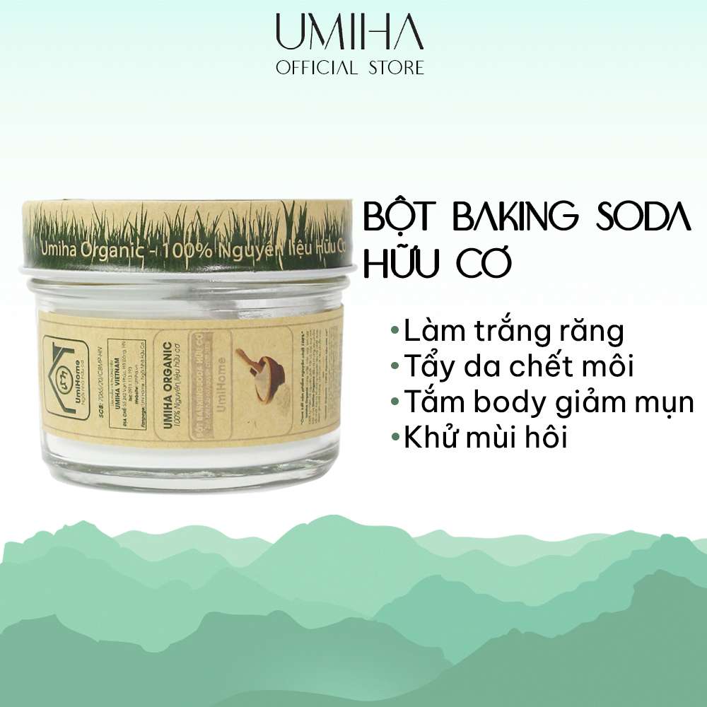 Bột Baking Soda trắng răng UMIHOME 85G