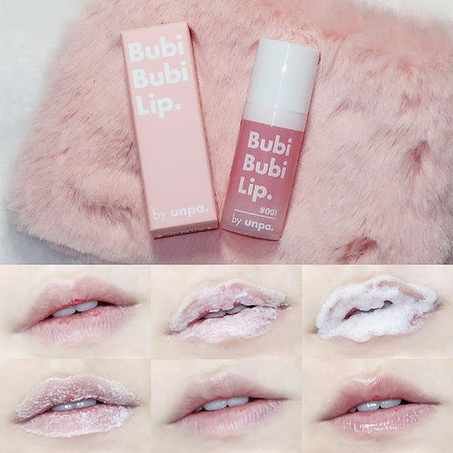 [HCM]Mặt nạ sủi bọt mặt và môi bubi lip