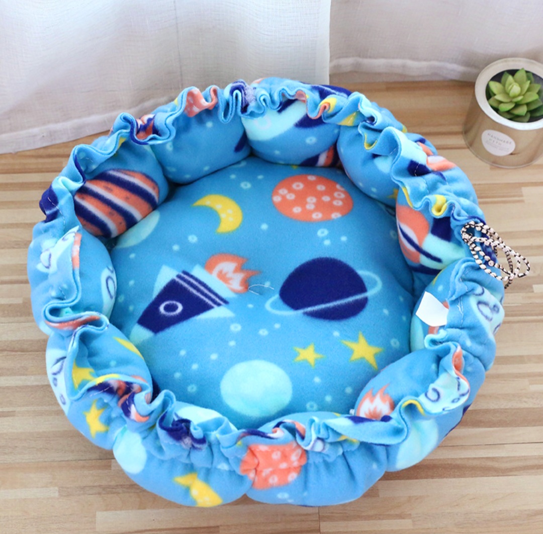 NỆM TRÒN DÂY RÚT ÊM ÁI SIZE LỚN CHO CHÓ MÈO