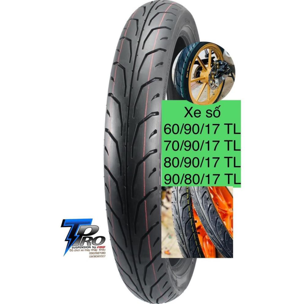 Vỏ lốp xe máy Camel TL - MÃ 900Dunlop SIZE 60/90 -  70/90 - 80/90 -   bánh 17 inches ( Không dùng ruột ).CAMELCMI _ cameltire