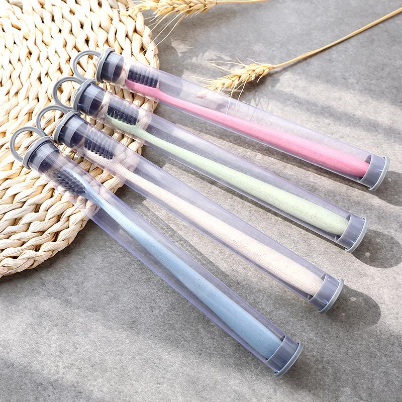 combo 5 Bàn chải đánh răng làm từ than tre hoạt tính và lúa mạch hap2254