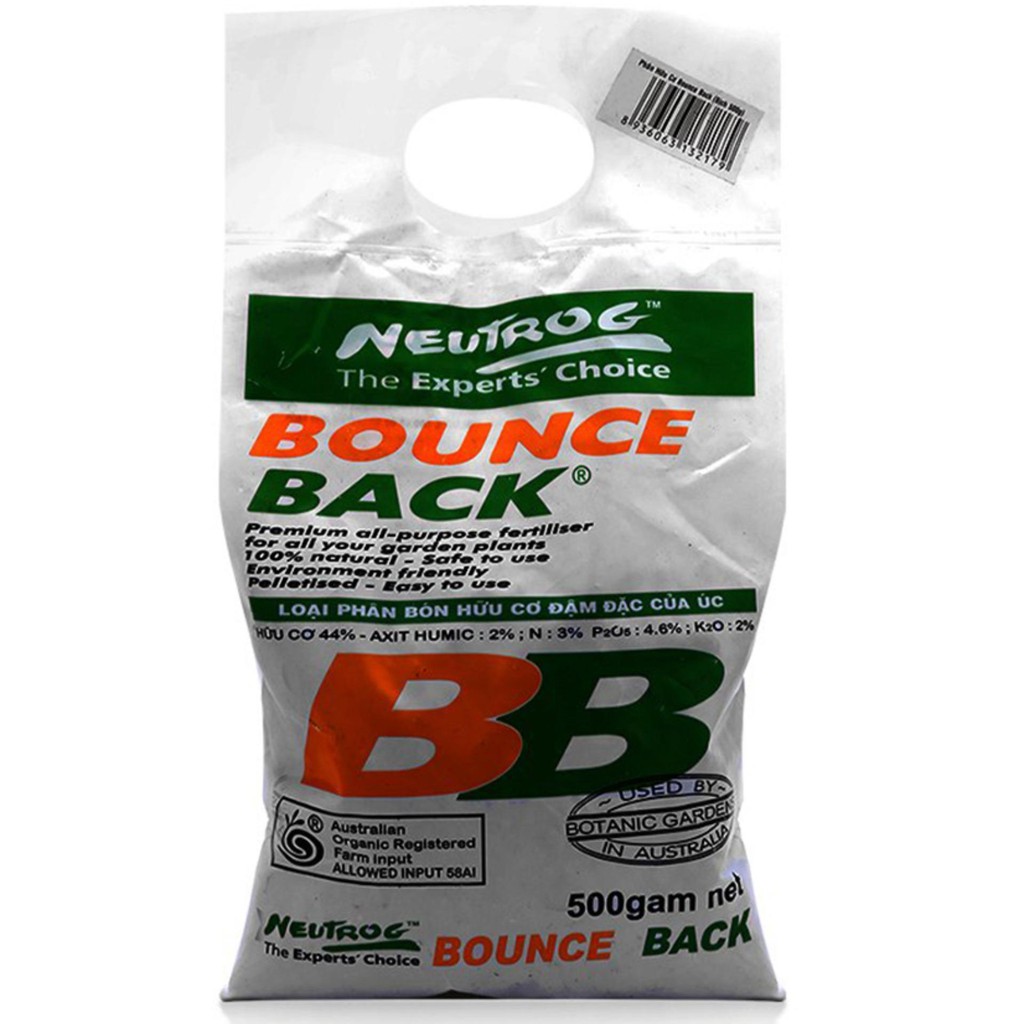 [HIỆU QUẢ]PHÂN HỮU CƠ 500g BOUND BACK ÚC 500g