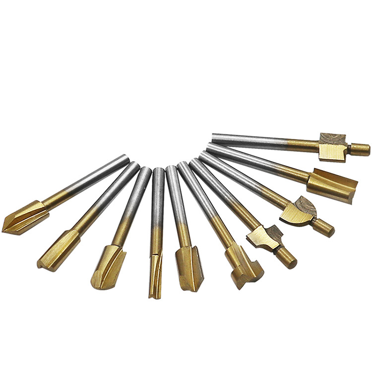 Bộ mũi phay gỗ Dremel cán 3mm