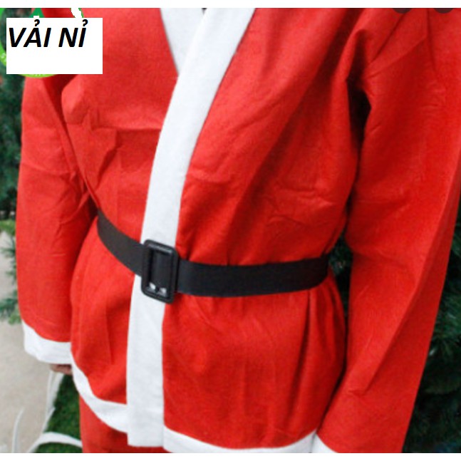 Bộ ông già noel vải nỉ