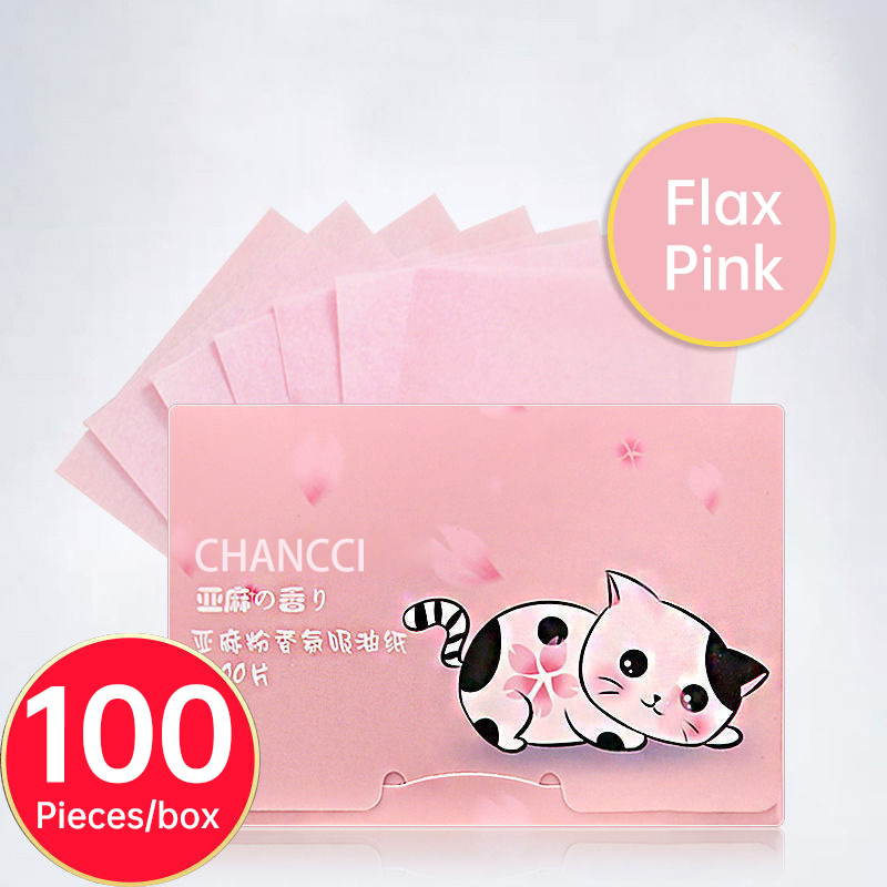 🔥 Giấy thấm dầu kiểm soát nhờn độ thấm hút cao chuyên dụng trang điểm 100 miếng YVETTERY