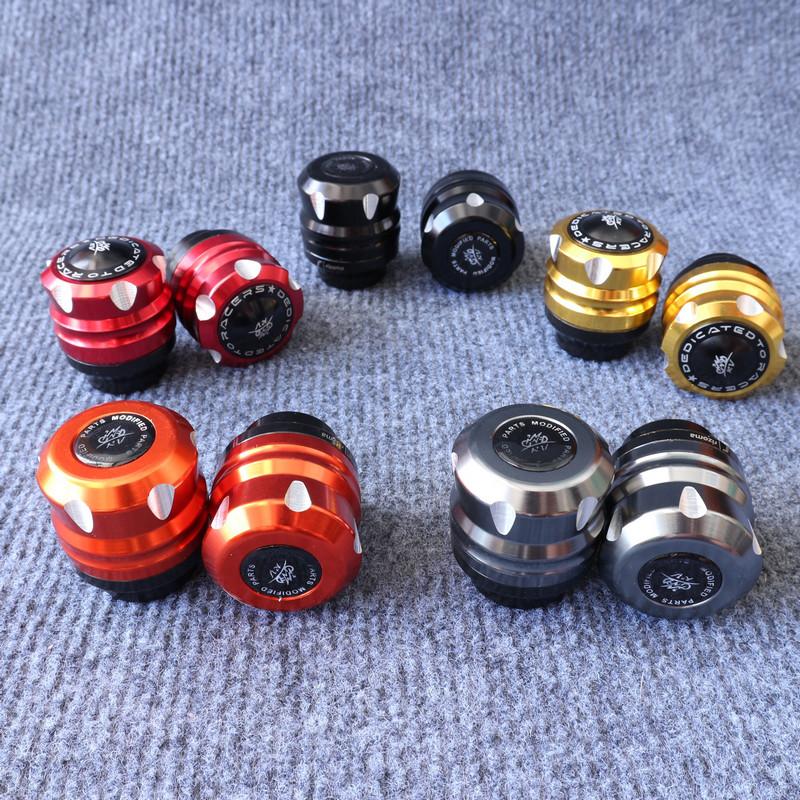 CHỐNG ĐỔ BÁNH TRƯỚC NHÔM CNC ( MÀU VÀNG )