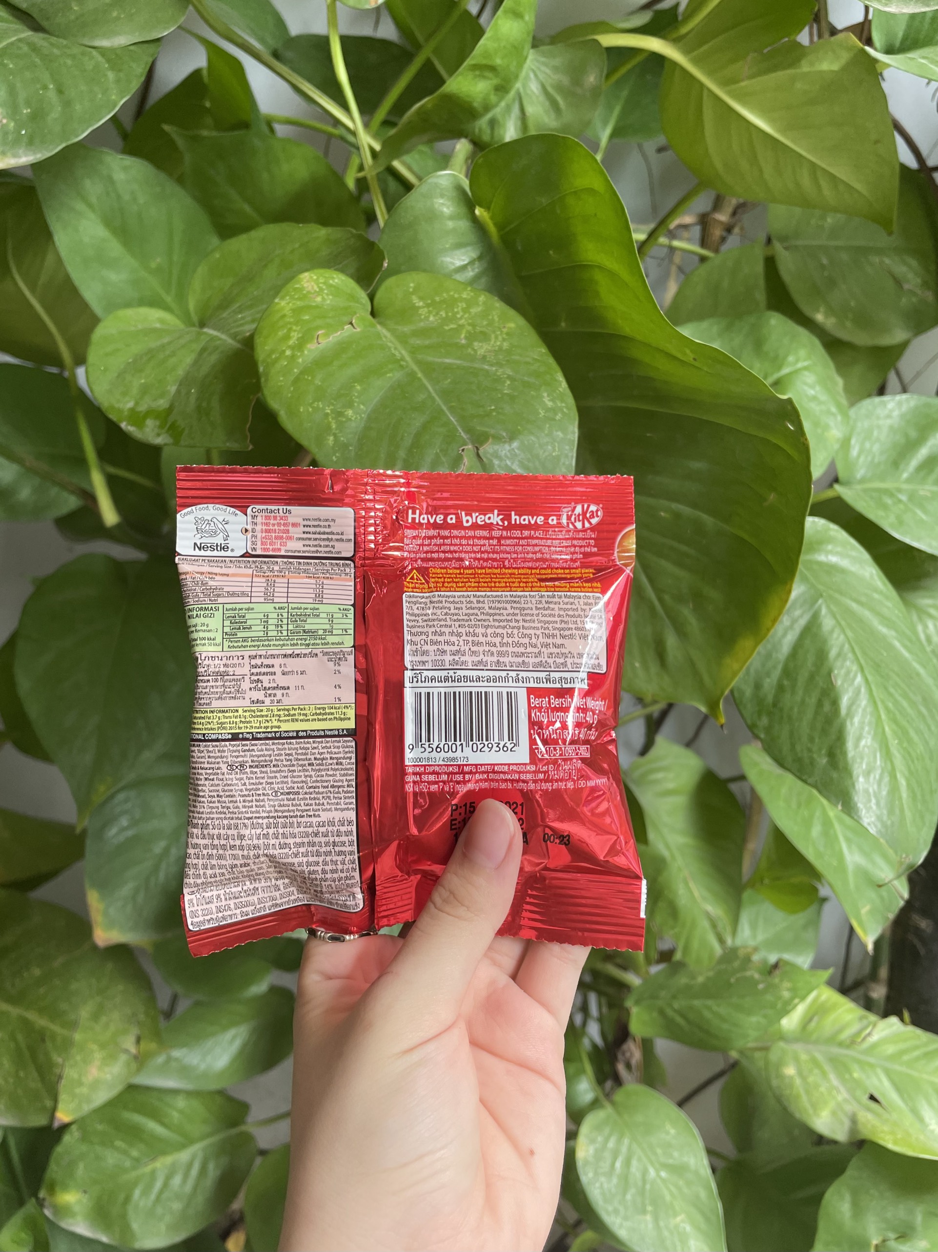 Nestlé Kitkat Bites Chocolate (40g Pack)