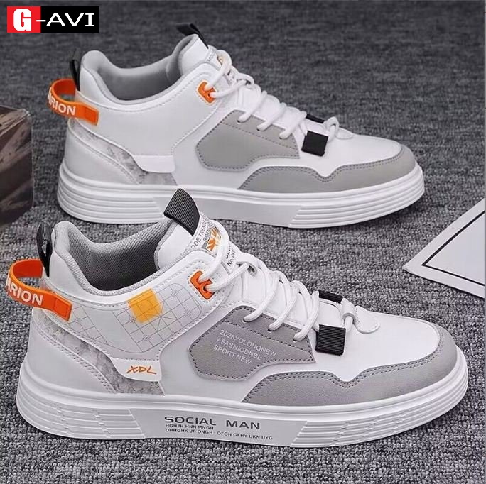 Giày Bốt Martin Cho Nam, Phong Cách Anh, Cổ Cao, Mùa Thu Đông AVISHOP SP - 2260