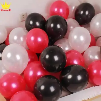 combo 100 vỏ bóng bay- 100 Bong Bóng Bay Balloon Tròn nhũ -2,3gam, 30 cm