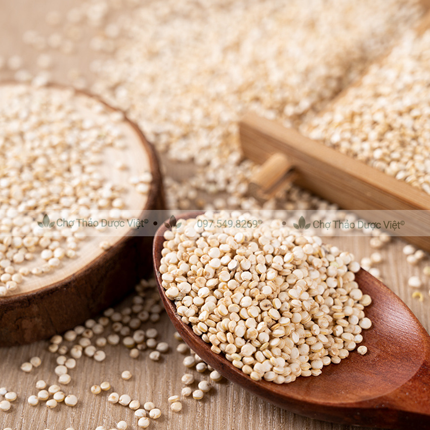 Hạt diêm mạch hữu cơ 500g (Quinoa trắng dành cho người ăn kiêng, làm sữa hạt dinh dưỡng) - Chợ Thảo Dược Việt