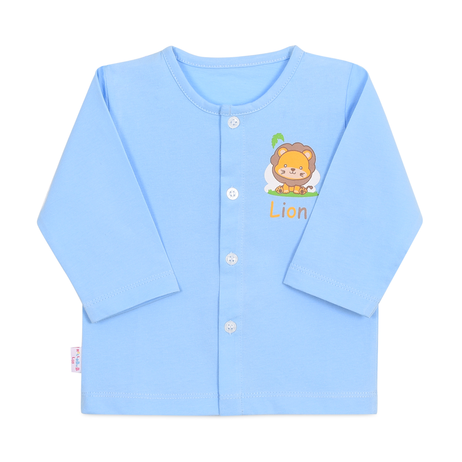 Áo cài giữa màu tay dài AL0003 HELLO B&B - HELLO BB