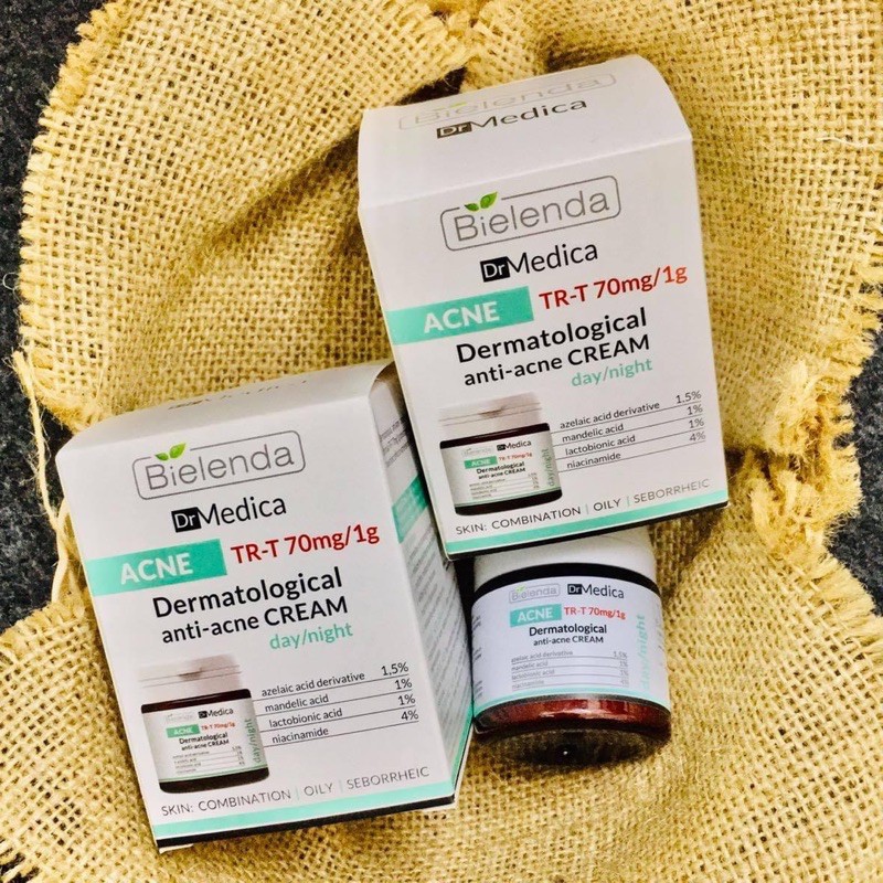 Kem Dưỡng Da Ngừa Mụn Và Thâm Bielenda Dr. Medica Anti Acne 50Ml