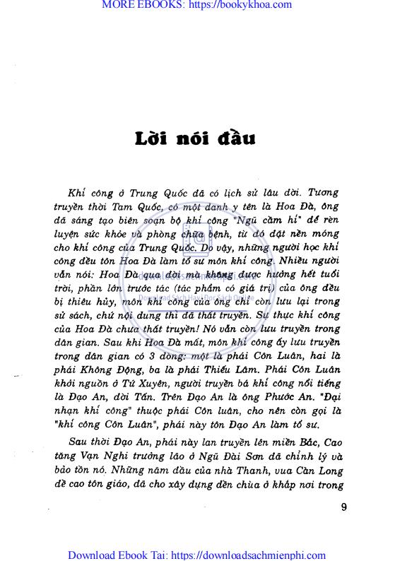 Sách Đại Nhạn Khí Công