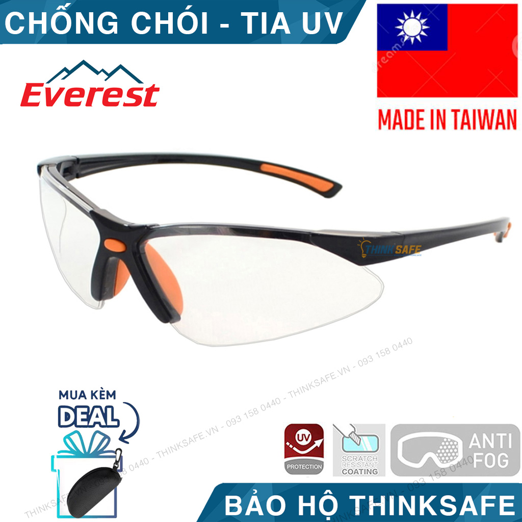 Levsafe ev303 white goggles sun glasses anti-UV anti-fogging lens protector White-Intl