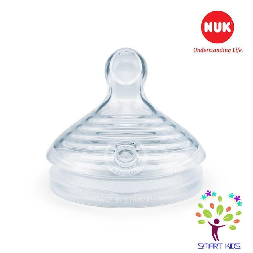 Bộ 2 núm ti NUK Silicone Nature Sense