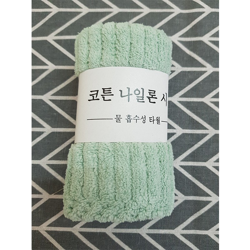Khăn Mặt Lông Cừu Xuất Hàn Cao Cấp 30x50cm