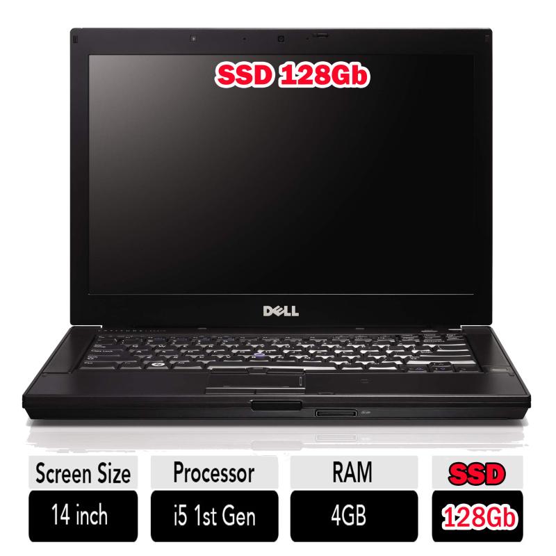 Laptop giá rẻ Dell Latitude E6410 Core i5-520M/ ram 4Gb/ SSD 128Gb siêu tốc/ 14 inch học tập giải trí