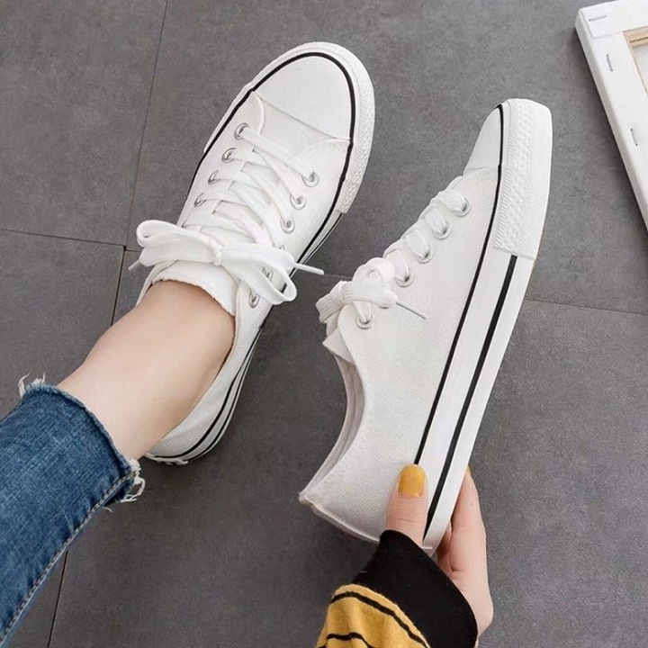 Giày thể thao , giày nữ cổ thấp Siêu trend