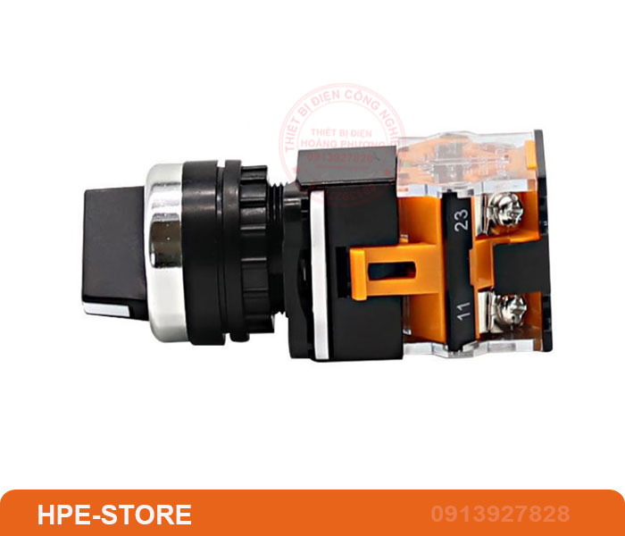 Công tắc xoay LA38 phi 22 .