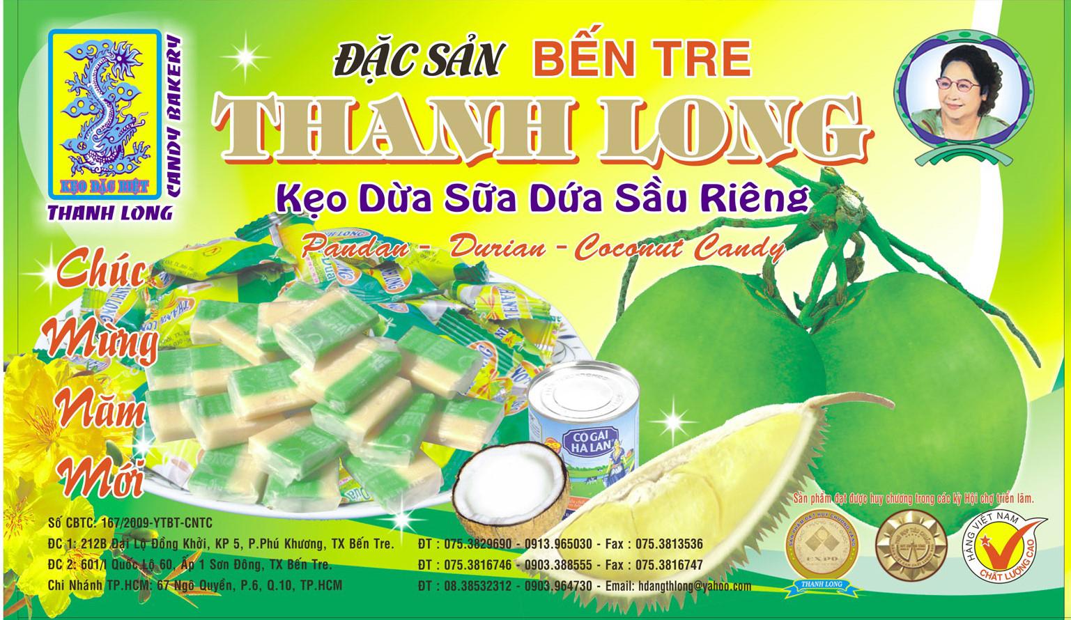 [HCM]KEO DUA THANH LONG