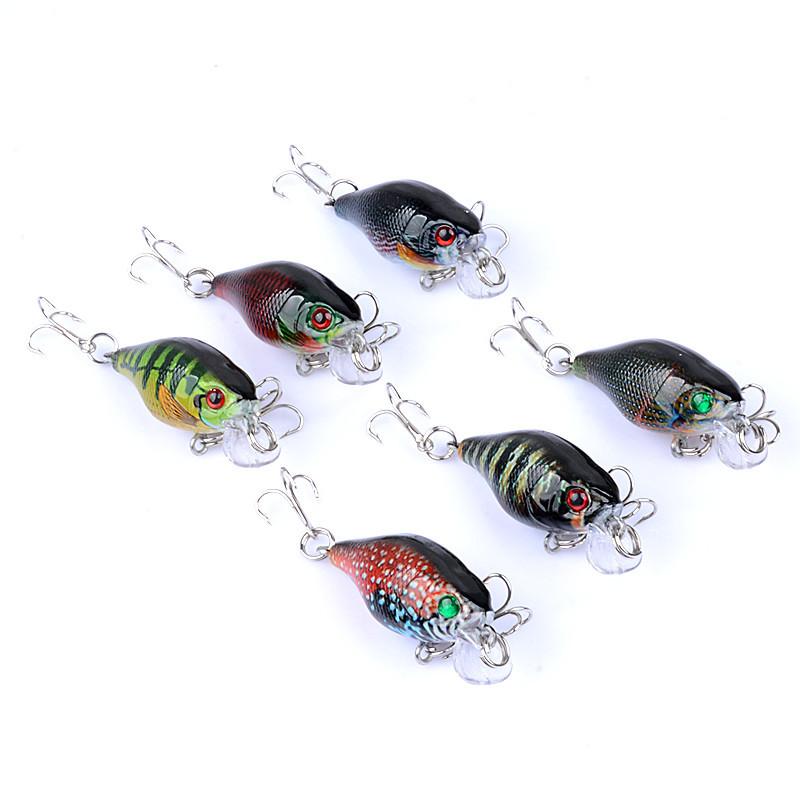 Mồi giả câu lure, mồi câu cá 2 lưỡi siêu cứng ( đồ câu Phước Lộc Thọ )