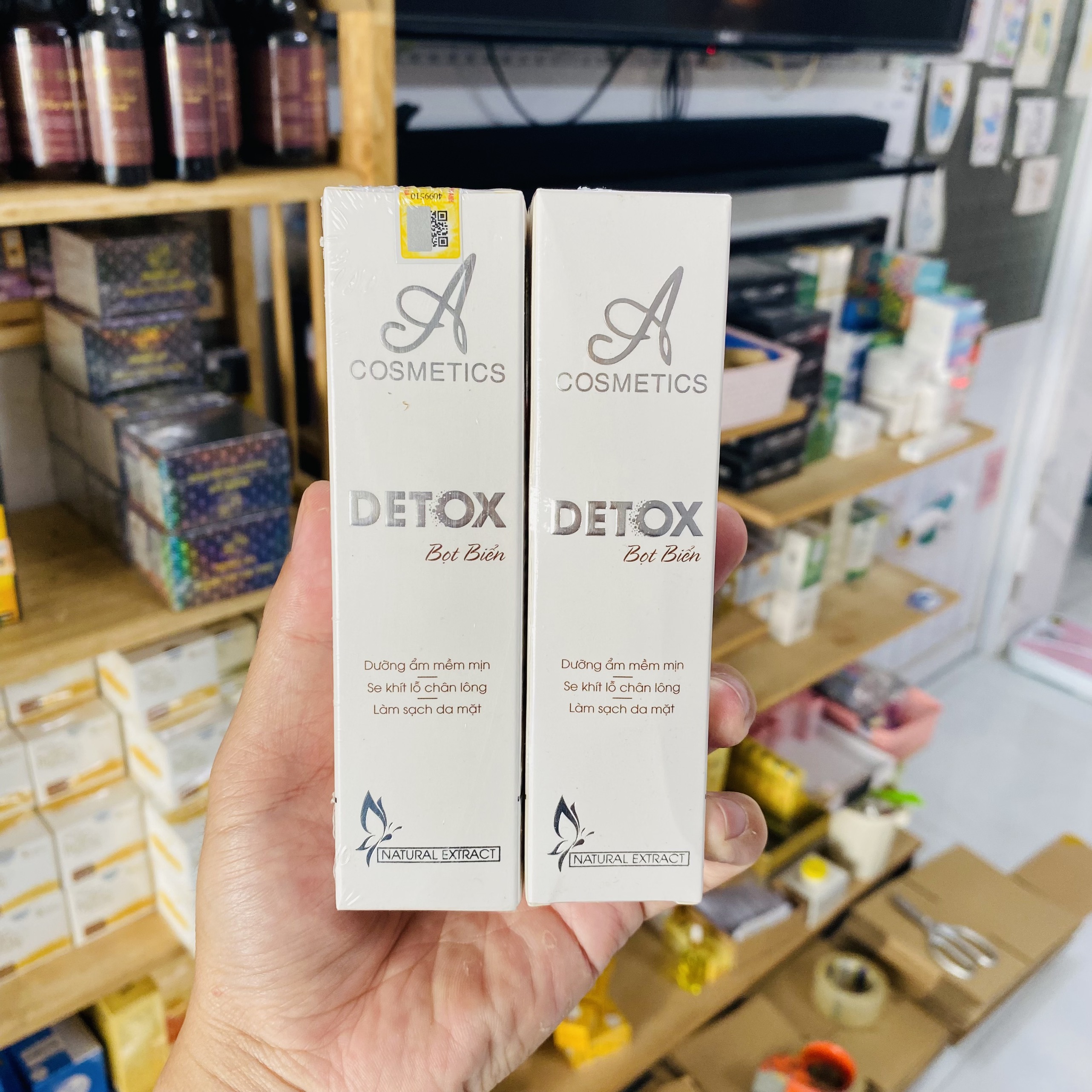 Detox bọt biển A Phương Anh 50gr, thải độc chì da mặt hiệu quả