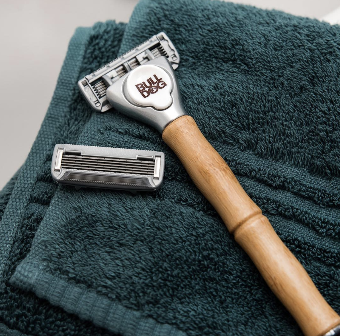 Dao cạo râu Bulldog Original Bamboo Razor