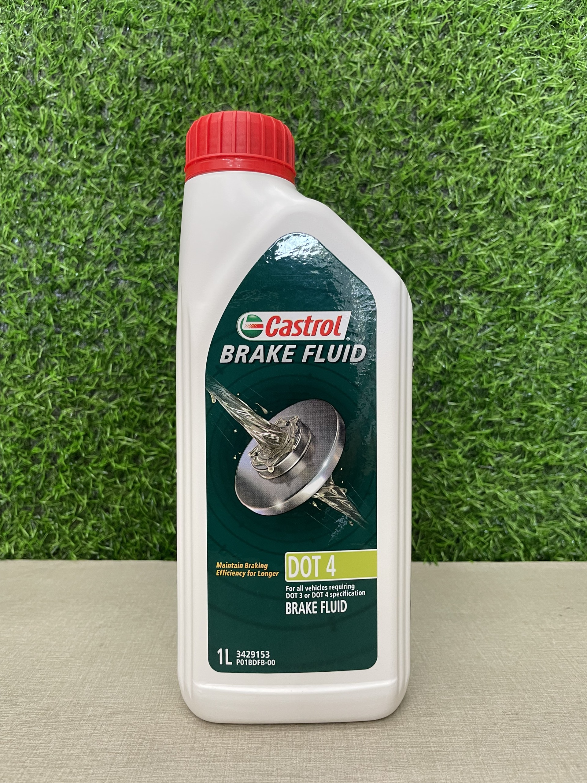 [Hàng Chính Hãng] Dầu phanh - dầu thắng xe ô tô Castrol Brake Fluid DOT 4 (1 lít)