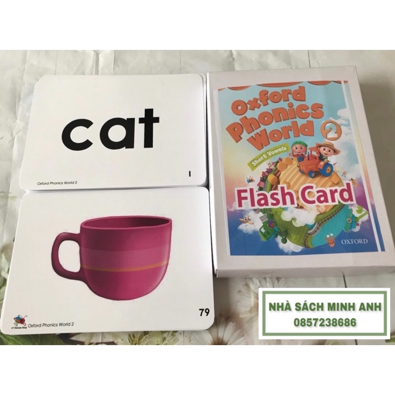 Flashcard OXFORD PHONICS WORLD 2 - 93 thẻ