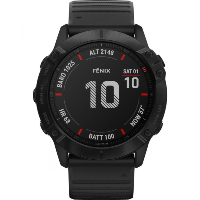 Đồng hồ Garmin Fenix 6X - saphire - hàng chính hãng bảo hành 12 tháng - FPT
