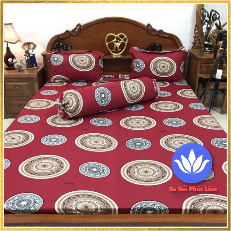 Ga/Drap lẻ thun lạnh in 3D HÀN QUỐC -CAO CẤP (size 1.4*2m nệm dưới 20cm)