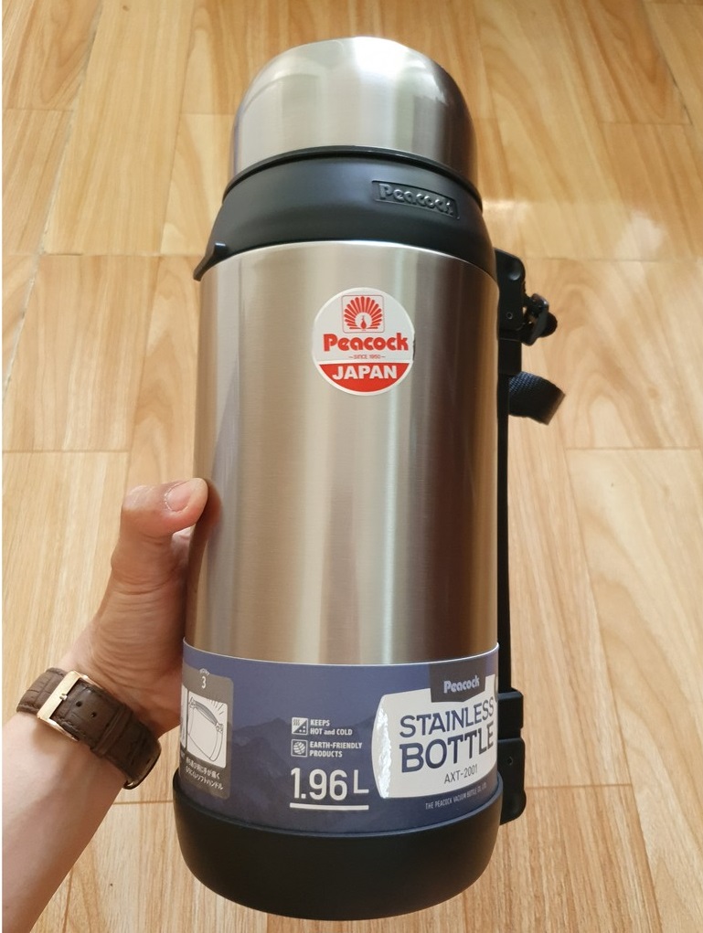 Bình giữ nhiệt nhật 1.96 lít - peacock axt 2001