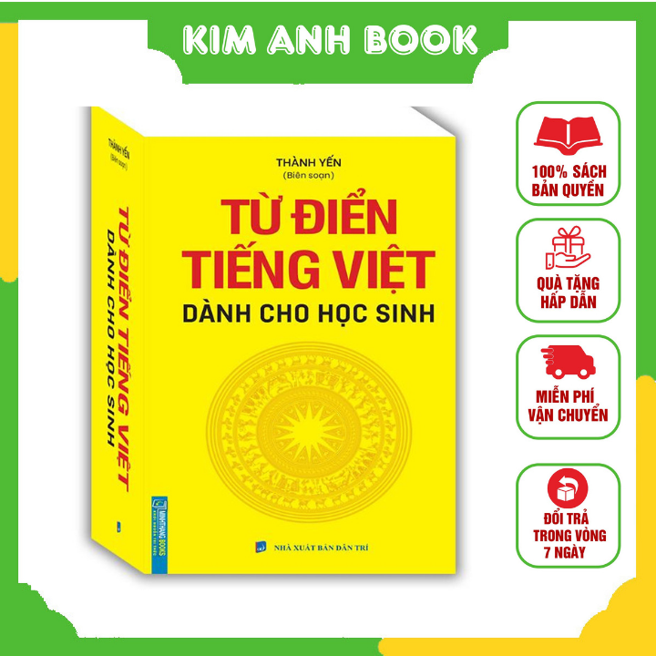 Nhà Sách Minh Thắng Từ Điển Tiếng Việt Bìa Mềm Dành Cho Học Sinh Sách Tham Khảo