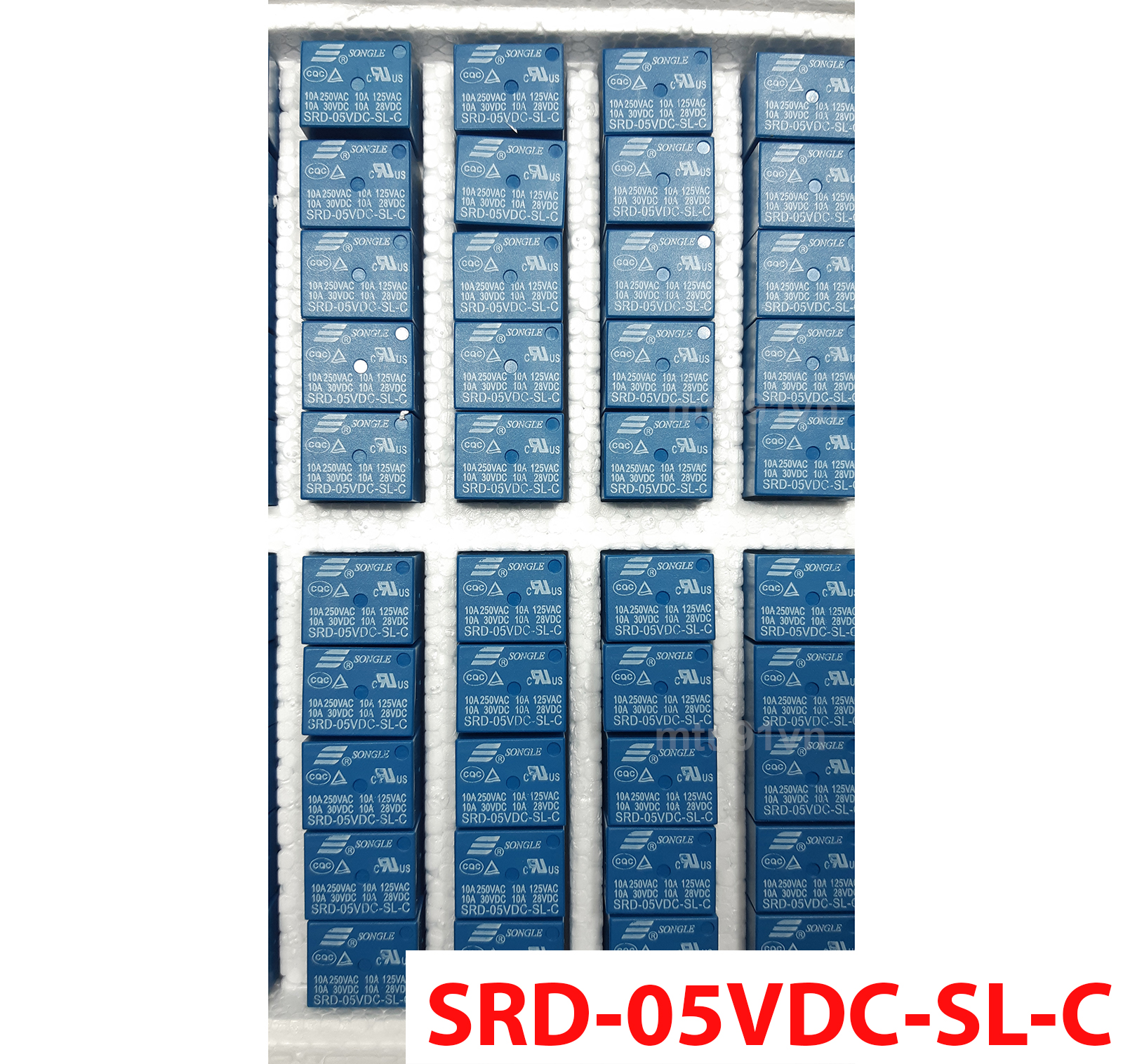 combo 10 | 20 chiếc - Relay 5V 5 chân Songle - SRD-05VDC-SL-C