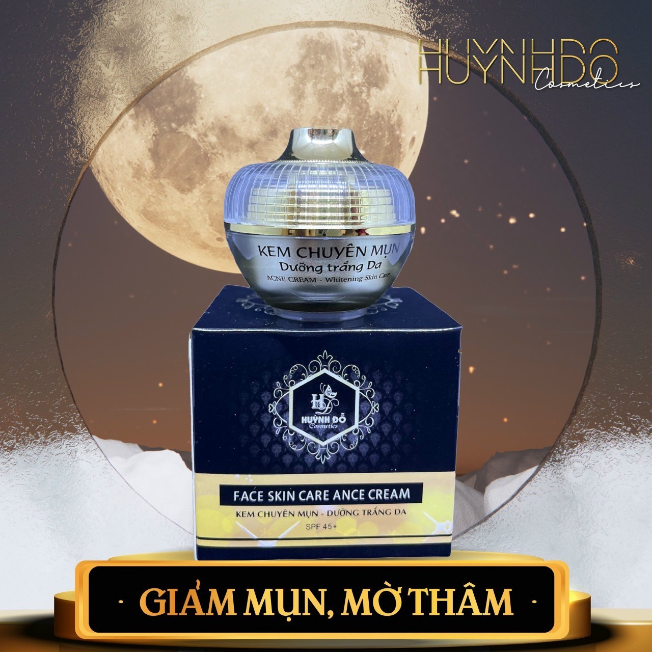 Kem FACE chuyên mụn - Trắng da HUỲNH ĐỖ
