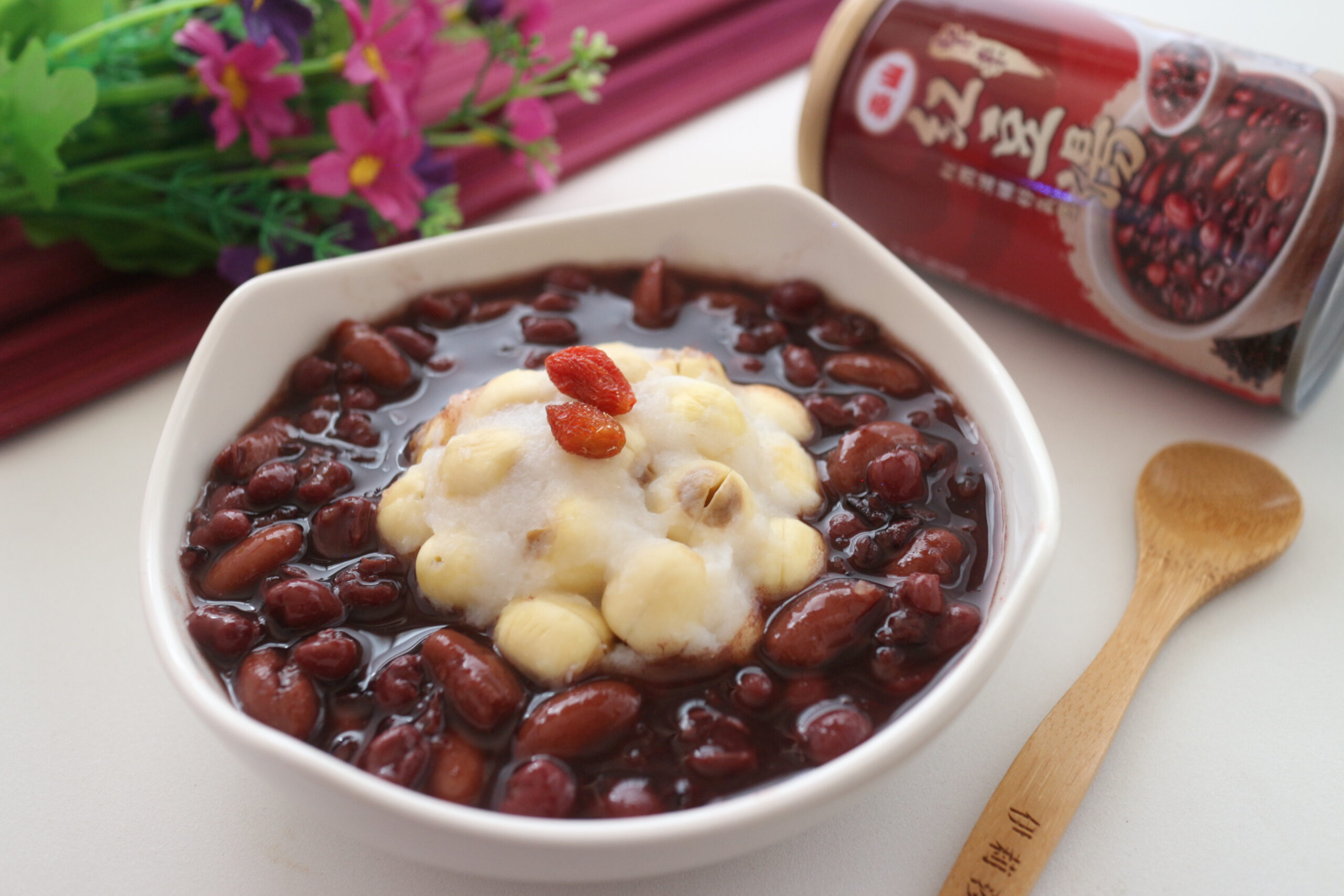 Chè đậu đỏ ăn liền 330g 泰山紅豆湯