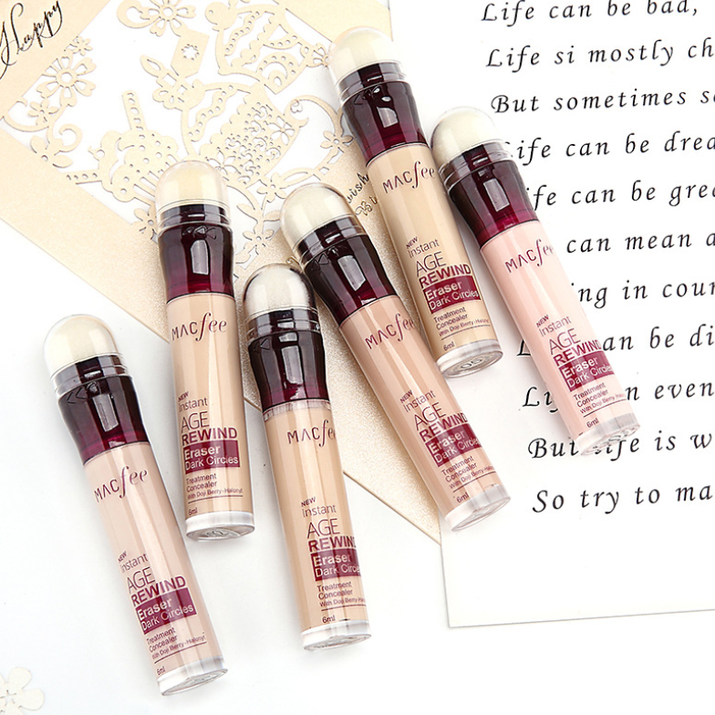 Che khuyết điểm vùng mắt Macfee Eraser Concealer Pens 6ml