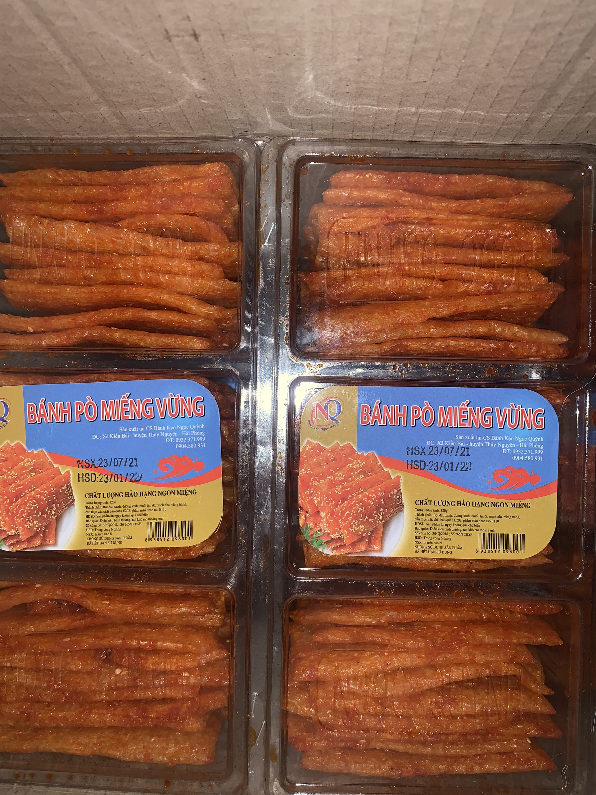 Bánh pò miếng vừng