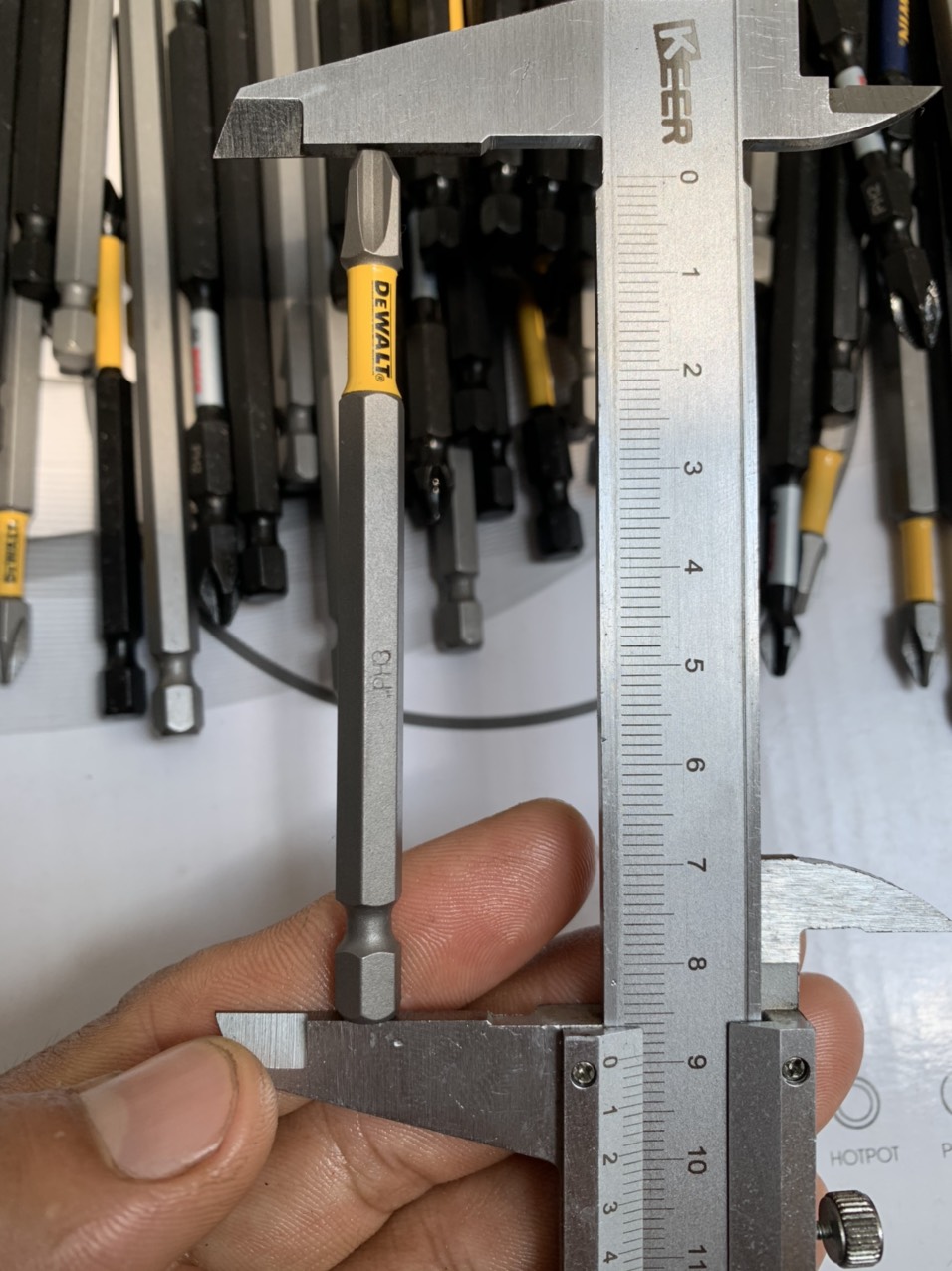 Combo mũi vít PH1 PH2 PH3 SL8 vít đầu nhỏ 90mm thông dụng