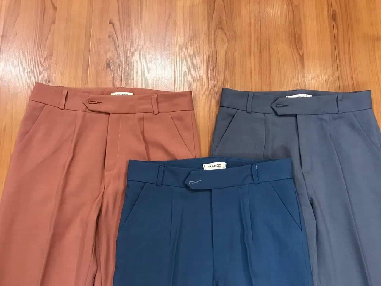 [HCM]Baggy Mango fom đẹp màu XANH
