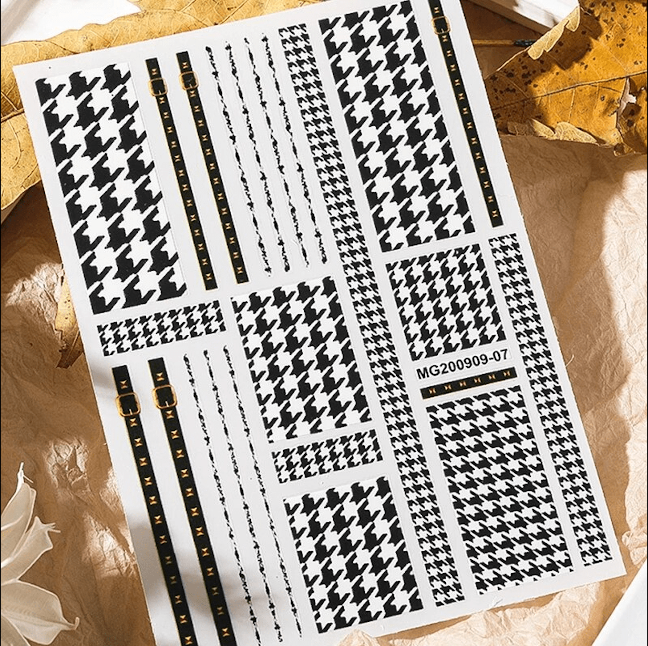 Sticker Trang trí móng ,Miếng dán móng tay 3D nail sticker
