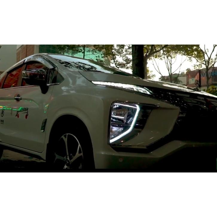 Viền đèn gầm có led xe Xpander 2018 2019 2020 2021 cao cấp