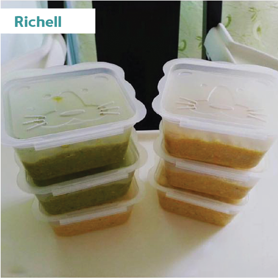 BỘ HỘP TRỮ THỨC ĂN DẶM RICHELL (50ML-10C)