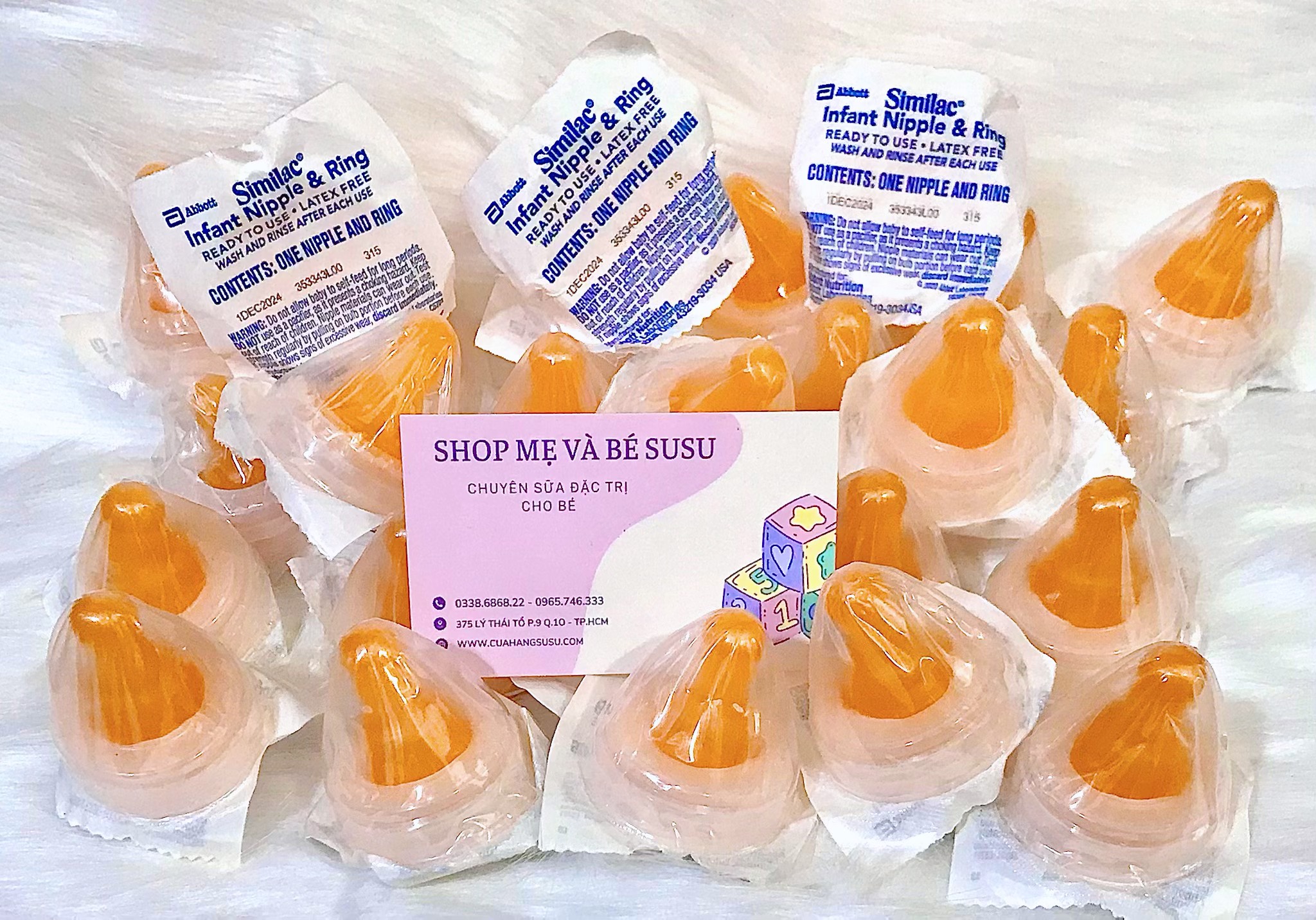 Núm similac dành cho trẻ sinh non, sơ sinh, bú yếu