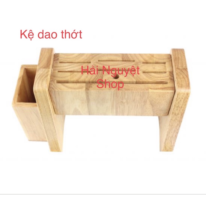 Kệ dao thớt đa năng bằng gỗ