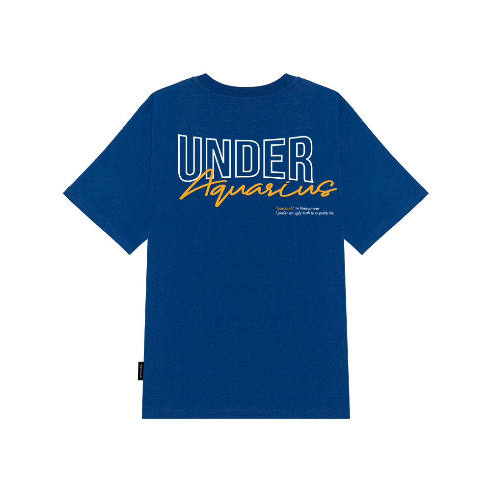 Áo thun UNDER Bảo Bình "12 Cung Hoàng Đạo" (Blue) + UTS025